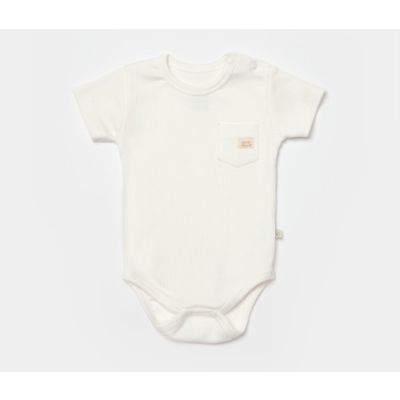 Bodi za bebe BiOrganic kratkih rukava, 86cm , bež