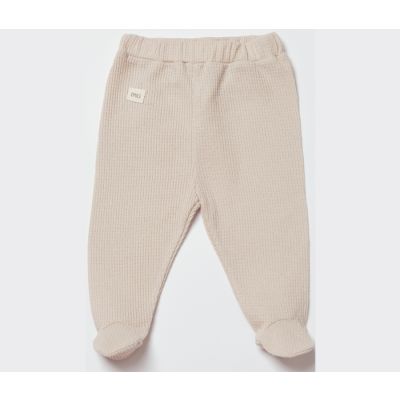 Bebi pantalone Biorganic, bež 74 cm