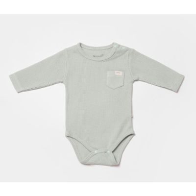 Bodi za bebe BiOrganic dugi rukav, 86cm ,zeleni