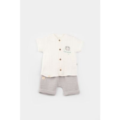 Bebi set Bibaby  2/1 siva,92cm