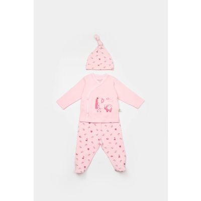 Bebi set BiOrganic 3/1,pink,62cm.