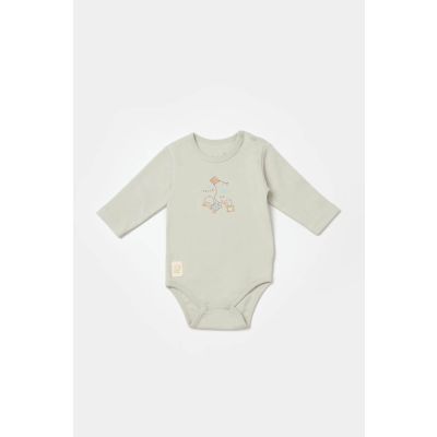 Bebi bodi BiOrganic dugi rukav,crveni,74cm.