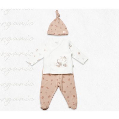 Bebi set BiOrganic 3/1,braon/bež,62cm.