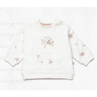 Majica za bebu BiOrganic,bež,92cm.