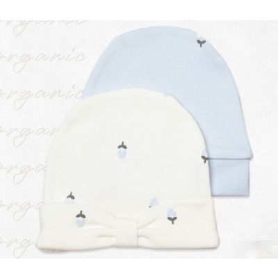 Kapa za bebe BiOrganic 2/1,lila/bež,cm.