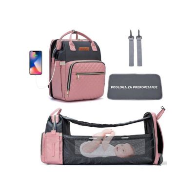 Torba za mame sa podlogom za presvlačenje