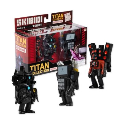 Igračka Skibidi toilet tittan 3pack