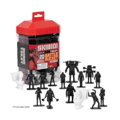 Igračka Skibidi toilet battle bucket set