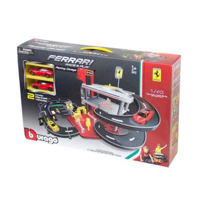 Igračka Burago Ferari garaža  kocka