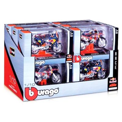 Igračka Burago red bull ktm motorcycle 1/18