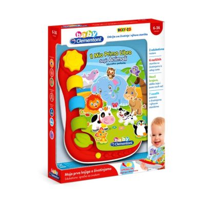 Igracka Clementoni inteaktivna knjiga sa zivotinjama