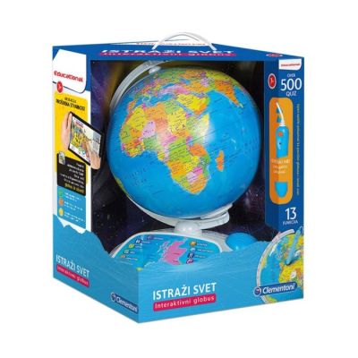 Igracka Clementoni interaktivni globus