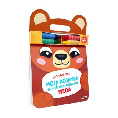 PONESI ME, MOJA BOJANKA SA VOŠTANIM BOJAMA-MEDA
