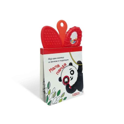 Moja knjižica sa zvečkom i glodalicom - mala panda