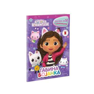 GABINA KUĆA ZA LUTKE GABINA BOJANKA ZABAVA ZA 5