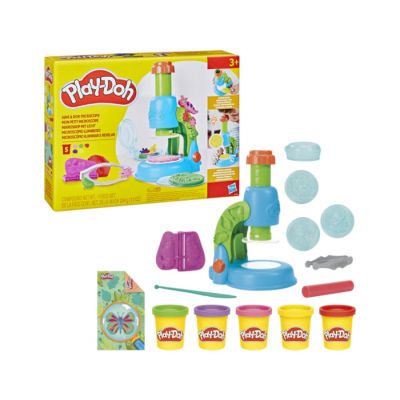 Igračka Play doh light and look microscope