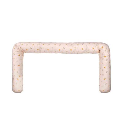 Hygge ogradica za krevetac valjak, žuta