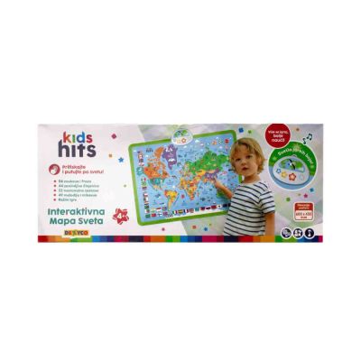 Igračka Kids Hits interaktivna mapa vijeta