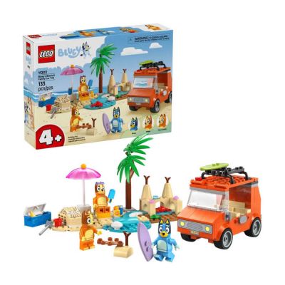 Igračka Lego kocke Bluey-Bluey's Beach & Family Car Trip 4+