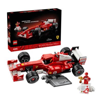 Igračka Lego kocke Icons Ferrari F2004 & Michael Schumacher 18+