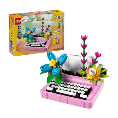 Igračka Lego kocke Creator 3-in-1 Typewriter with Flowers 8+