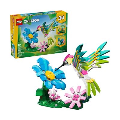 Igračka Lego kocke Creator 3-in-1 Wild Animals: Colorful Hummingbird 8+