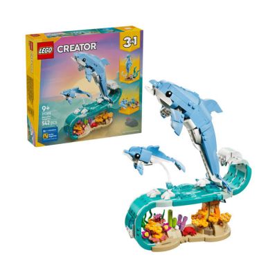 Igračka Lego kocke Creator 3-in-1 Sea Animals: Beautiful Dolphins 9+