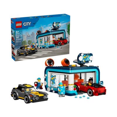 Igračka Lego kocke City Drive-Through Car Wash 6+