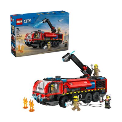 Igračka Lego kocke City Airport Fire Truck 7+