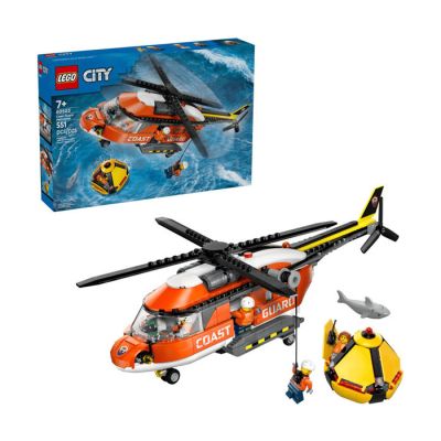 Igračka Lego kocke City Coast Guard Helicopter 7+