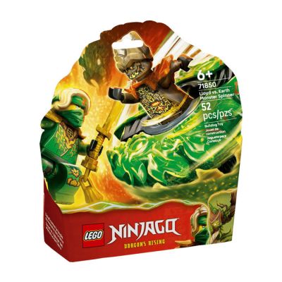 Igračka Lego kocke NINJAGO® Lloyd vs. Earth Monster Spinner 6+