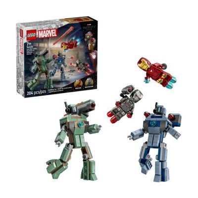 Igračka Lego kocke Marvel Iron Man & War Machine vs. Hammer Drones 7+