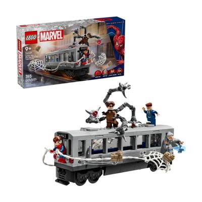 Igračka Lego kocke Marvel Spider-Man vs. Doc Ock Subway Train Scene 9+
