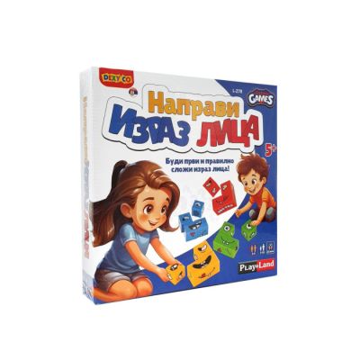 Društvena igra Play land-Napravi smiješni izraz lica