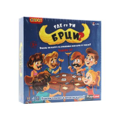 Play Land  društvena igra Gdje su ti brkovi