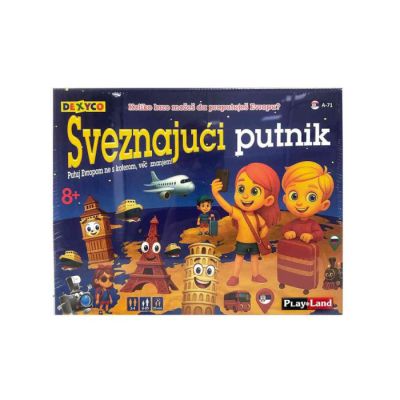 Društvena igra Play land sveznajući putnik