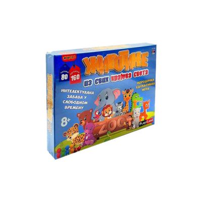 Društvena igra Play land životinje iz svih krajeva svijeta
