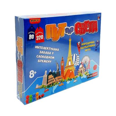 Društvena igra Play land Put oko svijeta