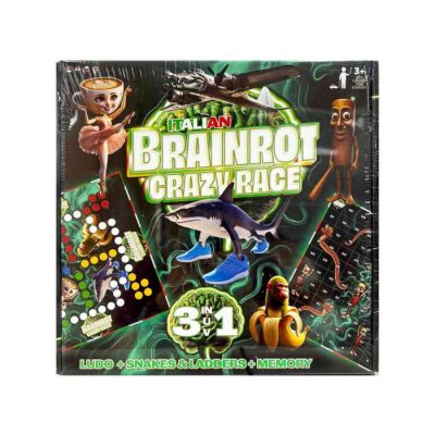 Društvena igra Brainrot crazy race