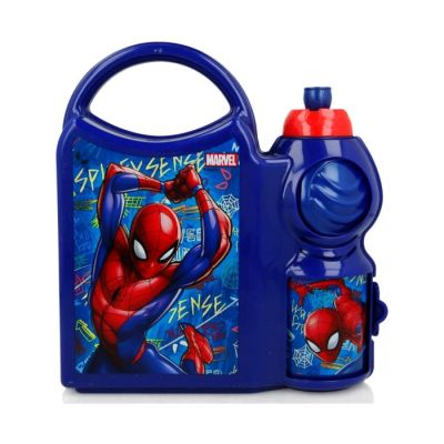 Stor Spiderman combo set za uzinu i boca 400ml.