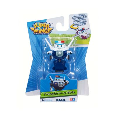 Super Wings transform-a bots PAUL
