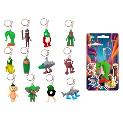 Igračka Brainrot privezak za ključeve 7cm.
