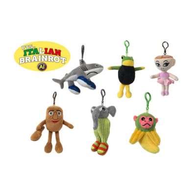 Igračka Brainrot privezak za ključeve 10cm.