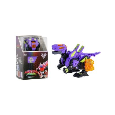 Igračka Dinoster Dinocubes raptorbot purle