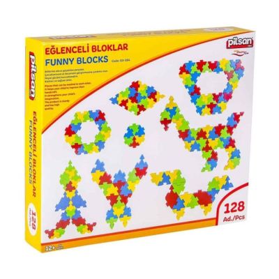 Igračka Pilsan, kutija sa kockama 128kom.
