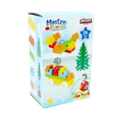 Igračka Pilsan, kutija sa kockama 24kom.