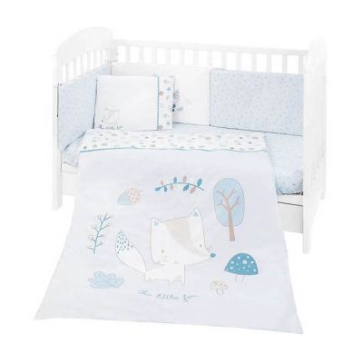 Set posteljina Kikkaboo 2/1 60/120 little fox