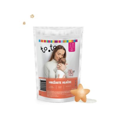 Toto mama mrežaste gaćice M A 5kom.