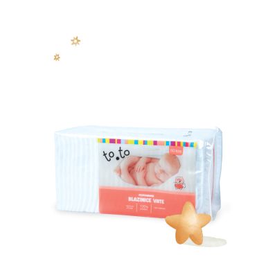 Toto baby perforirane blaznice  60kom.