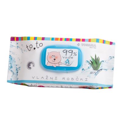 Toto vlazne maramice 99% voda 48kom.